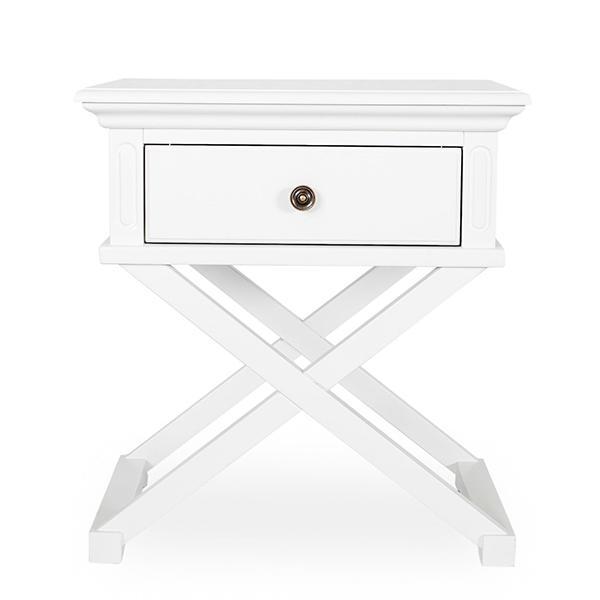 White Side Table OW Tussocks Homeware